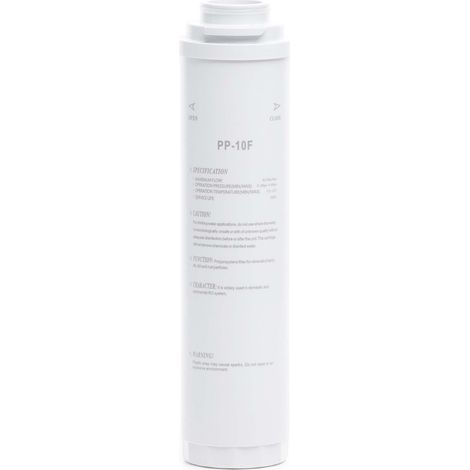 Naturewater PP-10F Sedimentfilter 10 Zoll (254 mm) 5 µ Ersatz Wasserfilter, Vorfilter zur Schnellmontage, Ersatz Filterkartusche, Hauswasserfilter