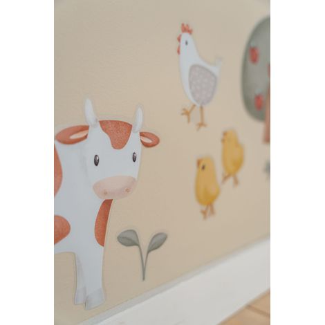 Stickers muraux Vintage Little Farm 3 x 21 x 30cm Multicolore (1/4)