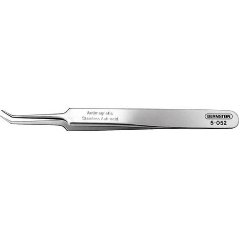 BERNSTEIN Tools for Electronics 5-052 SMD-Pinzette 5b SA Super-spitz, gebogen 110 mm
