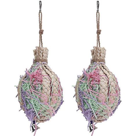 2 balles de paille perroquet (1/3)