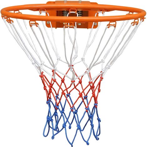 Anneau de basketball, absorption des chocs, stabilisation à 4 points, Orange (1/2)