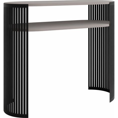 Console Civer, Noir + Cachemire, 86x100x30cm (1/3)