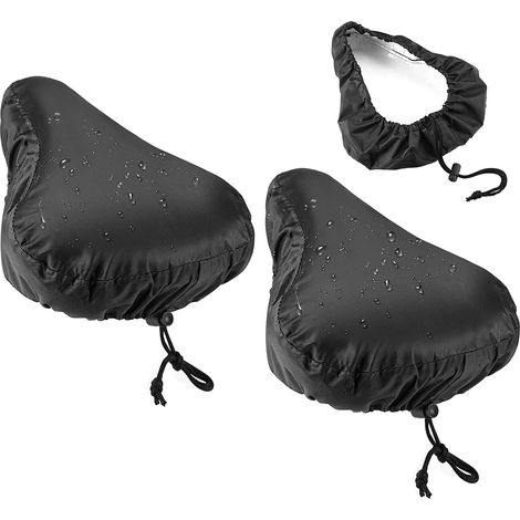 Housse De Selle Vélo - Imperméable Et Rembourrée - Pour Vélo De Ville Et Vtt - Lot De 2 Pièces (1/5)