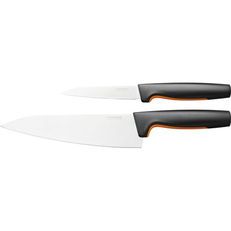 Fiskars Juego de Cuchillos de Cocina Premium Plateado 2 piezas (1/2)