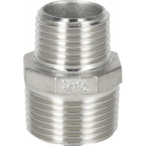 ROTHENBERGER Doble Niple 1/2"-3/4" para todas las bombas de prueba - 60999 (1/2)