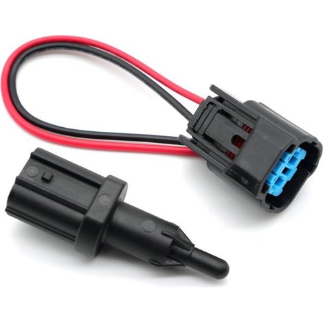 Capteur IAT: température d'admission d'air avec connecteur 37880P2A004 pour Honda Civic 1996-2000 Del Sol 1996-1997 Insight 2000-2006, remplacement direct (1/5)