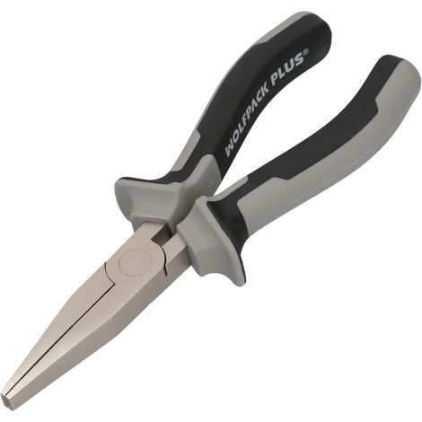 Pinza a Bocca Piatta 150 mm. Acciaio al cromo vanadio DIN-ISO 5745 (1/4)