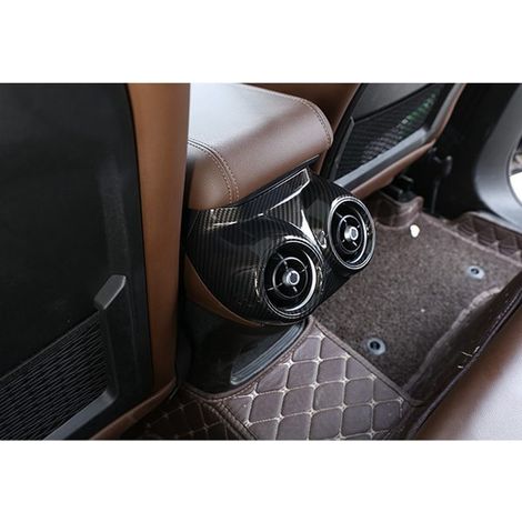 2-teiliges Set für die hintere Lüftungsgitterblende des Alfa Romeo Stelvio (Baujahre 2017–2020). (1/4)