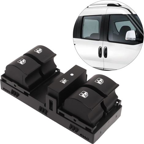 Fensterheberschalter 735498686 kompatibel mit FIAT DOBLO 2 II (1/5)
