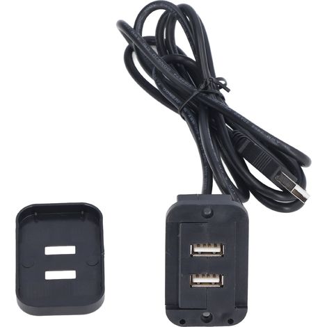 Station de charge double USB 5V pour canapé, hub d'alimentation USB encastrable, panneau de câblage, prise de courant pour usage domestique (1/5)