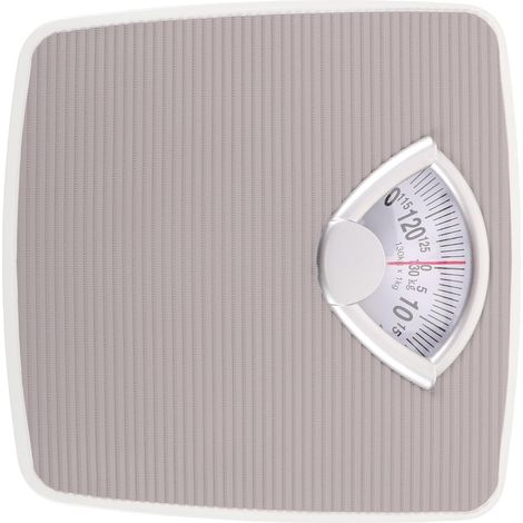 Balance Mécanique pour Corps 1 Unité, Poids Corporel Précis, Acier Robuste Gris Clair, Pèse-personne pour Salle de Bain, Usage Domestique, Suivi Santé Quotidien, Échelle (1/5)