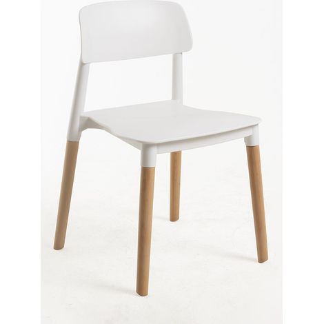 Sillas Comedor - Silla Estin - Blanco