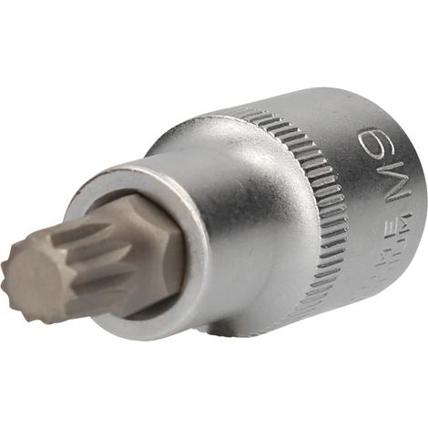 BRILLIANT TOOLS  1/2"  punta  multidiente  55  mm  de  largo  M9  -  BT022933 (1/4)