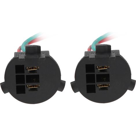 Set mit 2 Rücklichtlampenfassungen mit H7-Kabeladapter, kompatibel mit Hyundai New Santa Fe.
