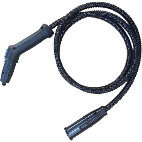 Cepillo redondo para limpiador a vapor, boquilla eléctrica, junta tórica, paño de limpieza, compatible con Kärcher SC1, accesorios para limpiador a vapor (1/4)