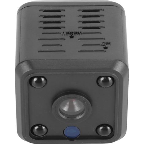 Mini caméra IP HD 1080p sans fil WiFi pour une utilisation extérieure et intérieure discrète et portable avec vision nocturne et détection de mouvement. (1/5)