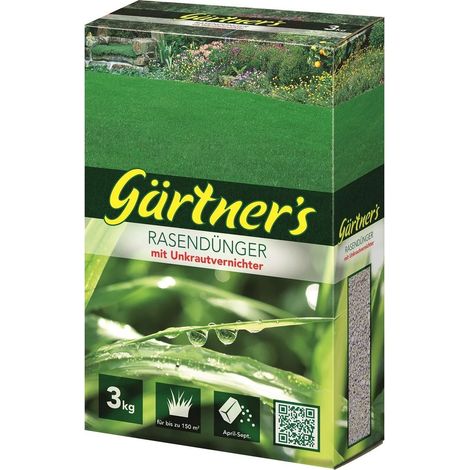 Lawn fertilizer with weed killer 3 kg