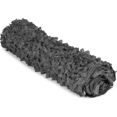 Rechteckiges Sonnensegel, schwarzes 150D-Netz, Sonnenschutz, geeignet für Gartenterrasse, Pergola, Autoabdeckung (3x4 Meter) (1/5)