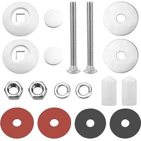 Kit de boulons d'échafaudage DB-TB-M, compatible avec les installations d'échafaudage résidentiel à deux trous Inter-Fab, et également compatible avec les piscines souterraines Inter-Fab. (1/5)