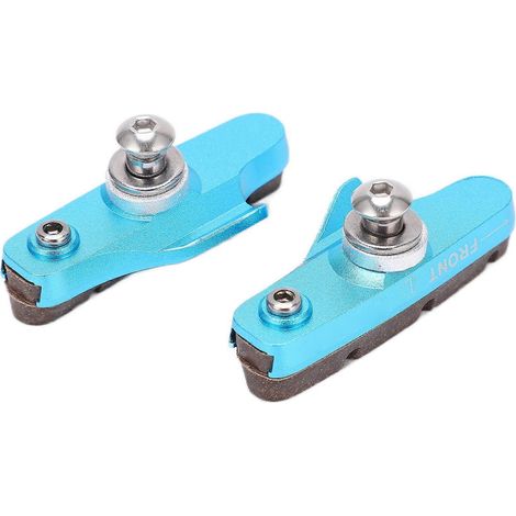 Jeu de 2 plaquettes de frein CANSUCC pour VTT et vélo de route, patins de freinage V haute performance, remplacement facile, compatible étriers classiques (1/5)