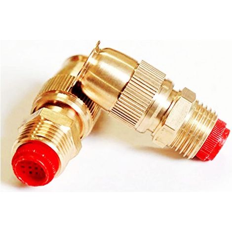 2 buses d'arrosage en laiton pour jardin 1/2" (DN15) Spray Atomi-AquaForge (1/5)