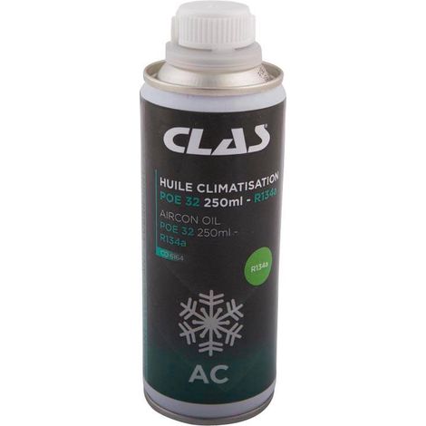 Huile climatisation poe 32 250ml - r134a - CO 6164 - CLAS Equipements