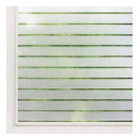 2pcs Stickers Pour Fenetre Rayure Film Vitre Anti Uv Film De Protection Fenetre 90 × 200 Cm Pour Decoration Salle De Bain Maison Bureau Cuisine (1/3)