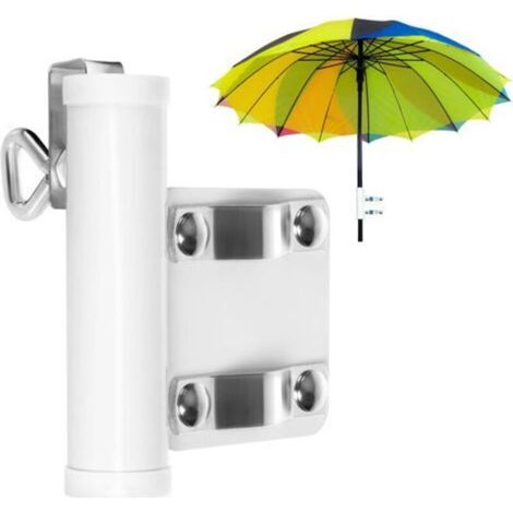 Porte-Parasol pour Balustrade de Balcon - Porte-Parasol pour Balcon - Pied de Parasol - Porte-Parapluie (22mm-28mm) (1/5)