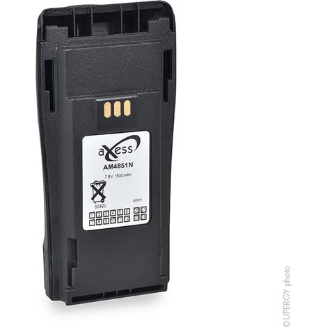 Axess - Batterie talkie walkie pour Motorola 7.5V 1500mAh - AM4851NPMNN4251ARP (1/2)