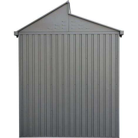 Haus aus Aluminium 8'x6' Duramax 263 x 182 x 230,5 cm Farbe Grau, von Ezooza (1/5)