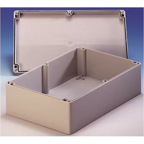 Abtech ZPS10 Industrial enclosure with PC - gray cover - 122x120x85mm