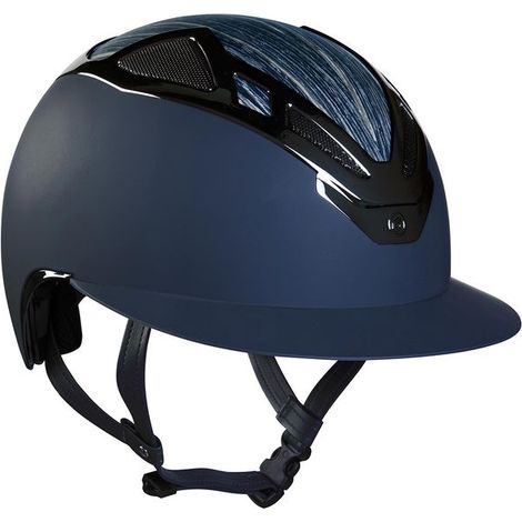 Casco equitazione Suomy apex wood lady blu navy matt: 56 cm, Blu