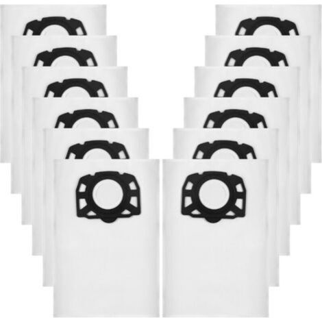 Sac de remplacement Karcher KFI 357 (12 unités) - Compatibilité WD3 WD2 Plus (1/5)