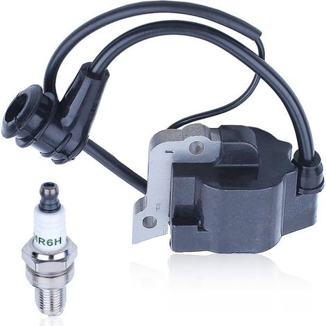 Bobine d'allumage pour Honda GX35 UMK435 avec bougie, module moteur 4 temps haute durabilité pour... (1/5)