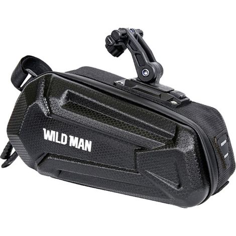 Sac queue vélo - HAWUJ - WILD MAN XT7 - 1.2L - Imperméable motif soleil (1/5)