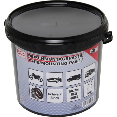 BGS Reifenmontagepaste schwarz 5 kg Eimer - 9382