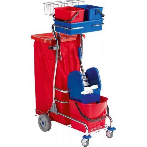 Carro de limpieza 750x460x1220mm
