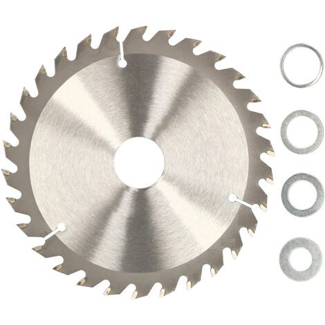 Lame de scie en carbure pour bois 30 dents Ø 180 mm + anneaux réducteurs-NANOTEH (1/5)