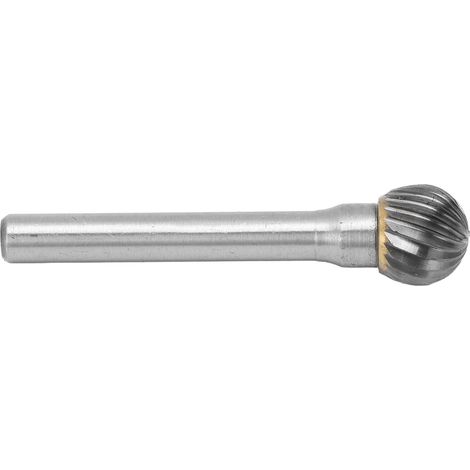 Lime rotative professionnelle en carbure à une seule coupe, en forme de boule, pour le travail du bois, la gravure et le perçage (1/5)