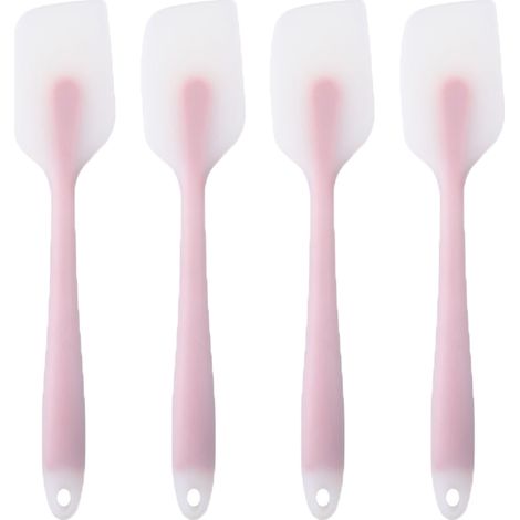 Spatule En Silicone - Résistante À La Chaleur Jusqu'à 230 °C - Pour Cuisinière Et Four - Lot De 4 (1/5)
