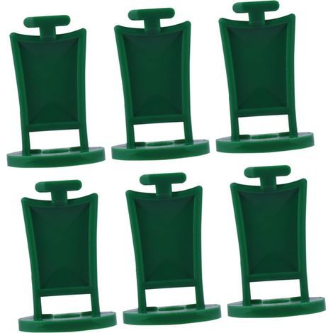 CCYKXA  50 Pieces Plastic Extension Clips for Plastic Flower Pots, Hanging Hooks for Planters, Extension Clips, Film Clips for Hangers, Tent Fixing Clips