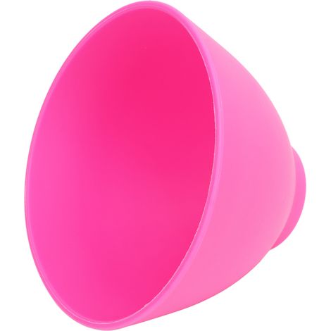 Bol mélangeur dentaire réutilisable, multifonctionnel et flexible pour plâtre, rose, 13 x 13 x 9 cm (1/5)