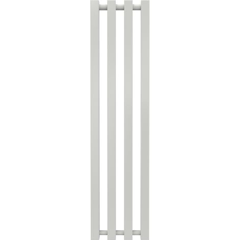 RADOX Radiateur à eau chaude mural - Kolona SP 35 blanc - 1000 x 245 mm - 4 tubes - 290 W - Fixations incluses