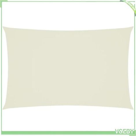 Voile de parasol - FAFEICY - 135209 - Rectangulaire 2,5x5 m - Tissu Oxford enduit PU - Protection anti-UV et étanche (1/5)