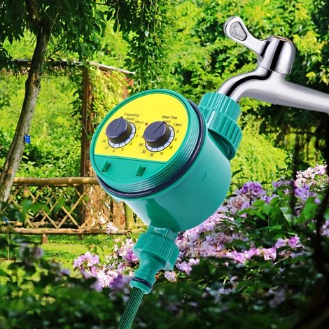 Minuteur d'arrosage automatique pour jardin, accessoires pour équipement de jardin, contrôleur d'arrosage automatique (1/5)