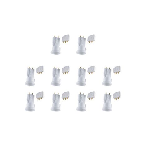 SIB - LOT de 10 Douilles + fiches DCL - Ru00e9f. : P11127x10 (1/4)