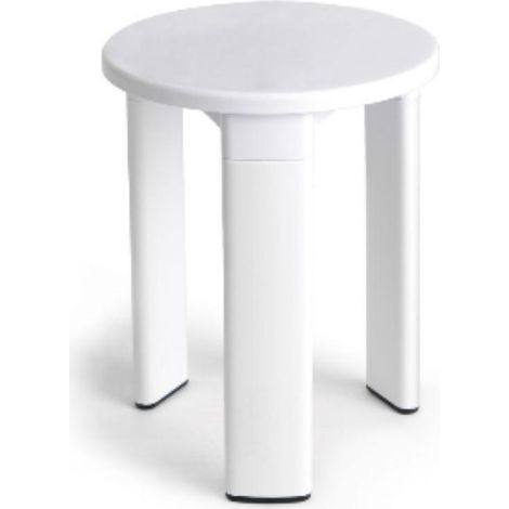 FPLUS taburete baño blanco , Descripción del producto
El taburete blanco  está fabricado en plástico polipropileno y ABS de alta calidad. Dispone de tres patas y soporta hasta 80 k