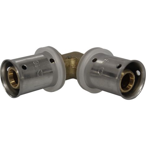 Raccord multicouche à sertir coude égal - Ø16x2,0 - MULTIPEX (1/3)
