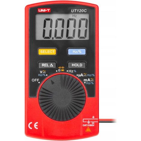 Uni-T UT120C Multimètre numérique compact et robuste (1/3)