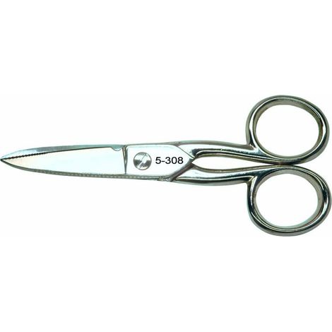 Bernstein Tools for Electronics 5-308 Telefonschere, Kabelschere 125 mm Silber